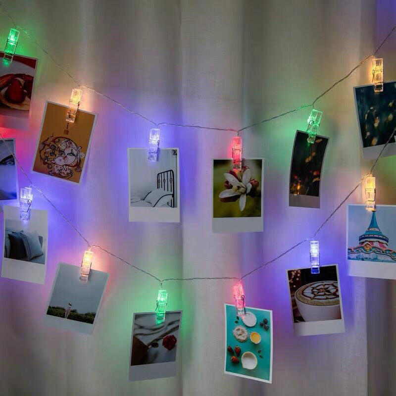 Photo Clip LED String Lights