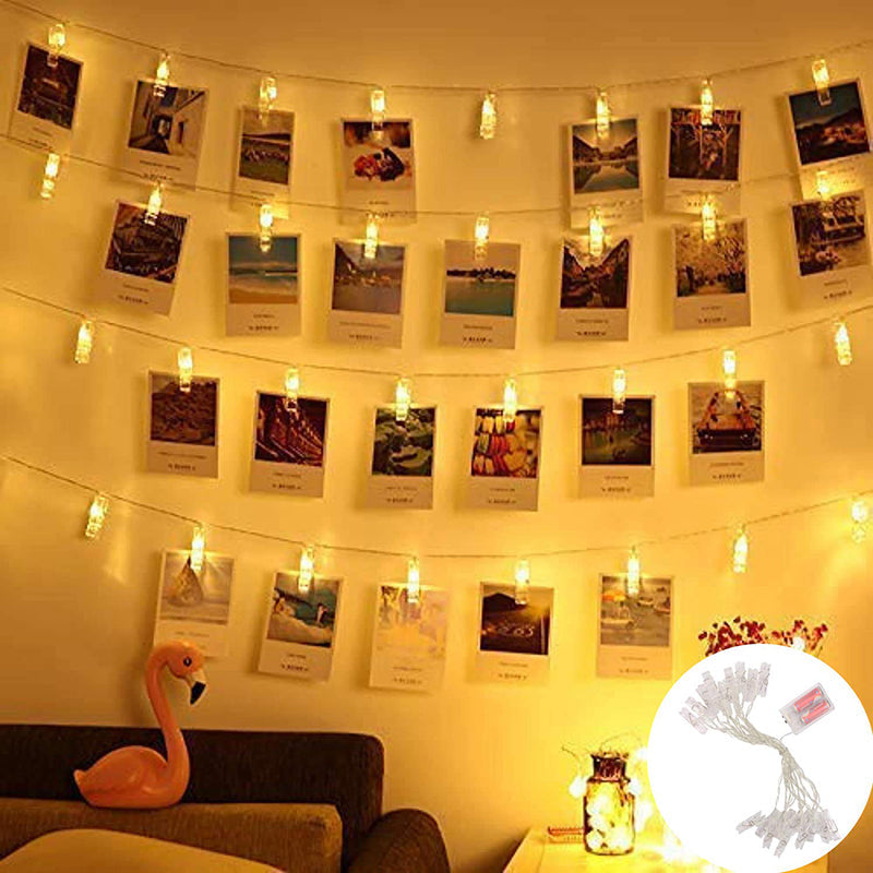 Photo Clip LED String Lights