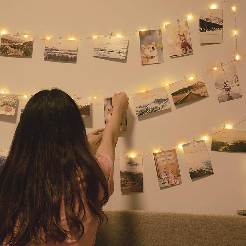 Photo Clip LED String Lights
