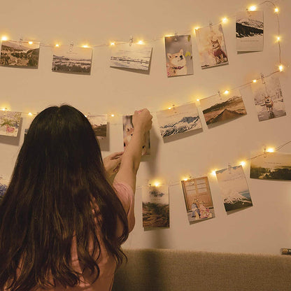 Photo Clip LED String Lights