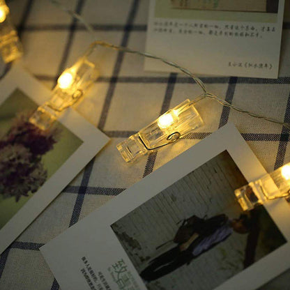 Photo Clip LED String Lights