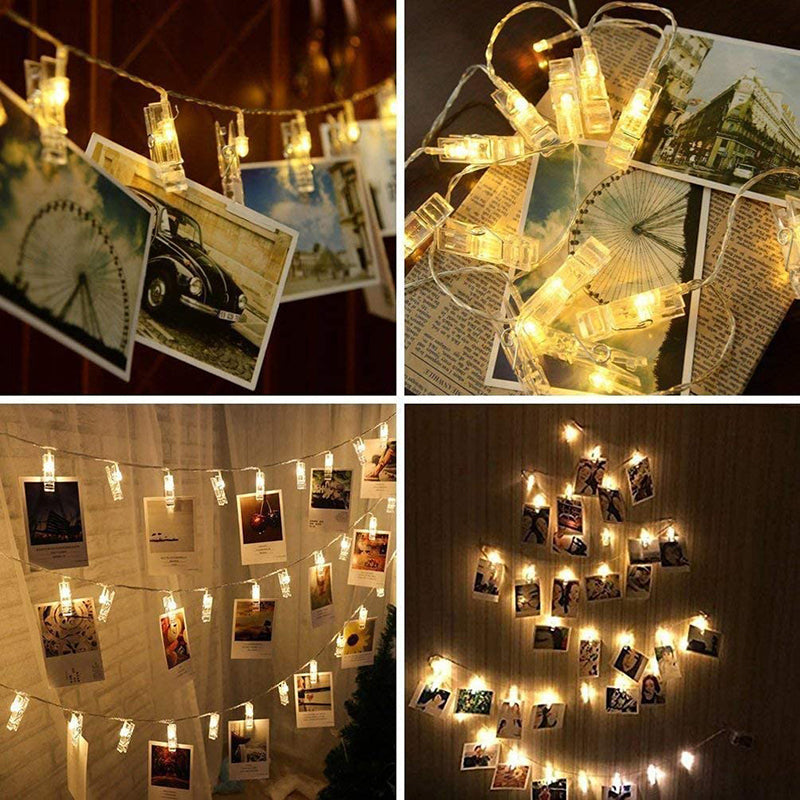 Photo Clip LED String Lights