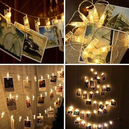 Photo Clip LED String Lights