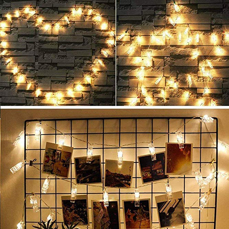 Photo Clip LED String Lights