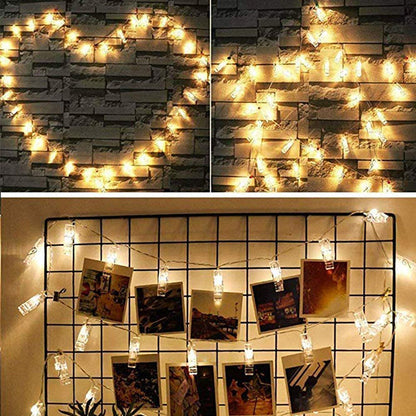 Photo Clip LED String Lights