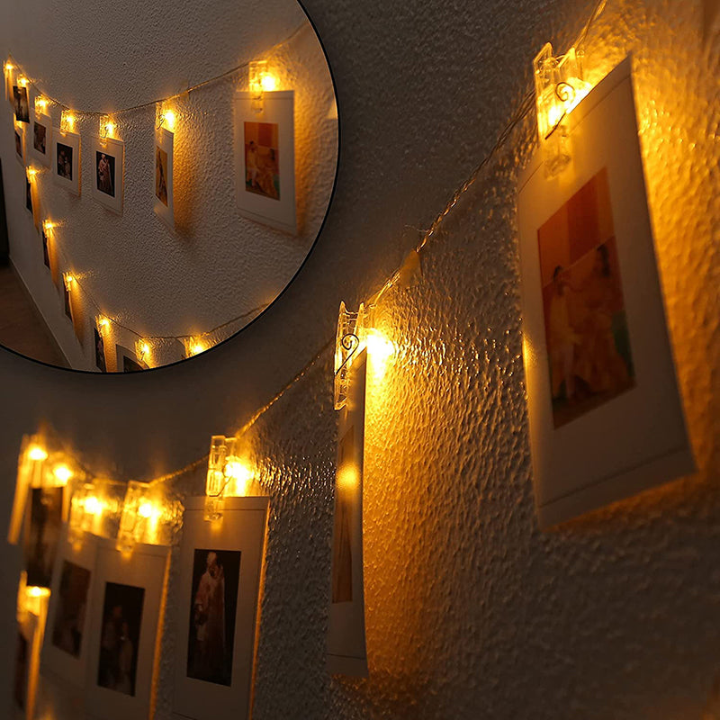 Photo Clip LED String Lights