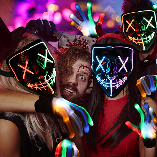 Halloween LED Light up Purge Mask-[Modern pendant lighting for bedroom and living space]-Demolights UK