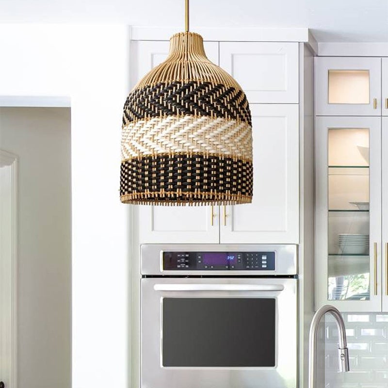 Rattan Pendant Light Woven Light Fixture