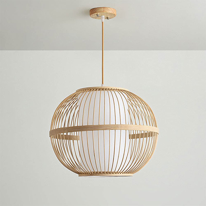 Minimalist Handcrafted Bamboo Pendant Lighting