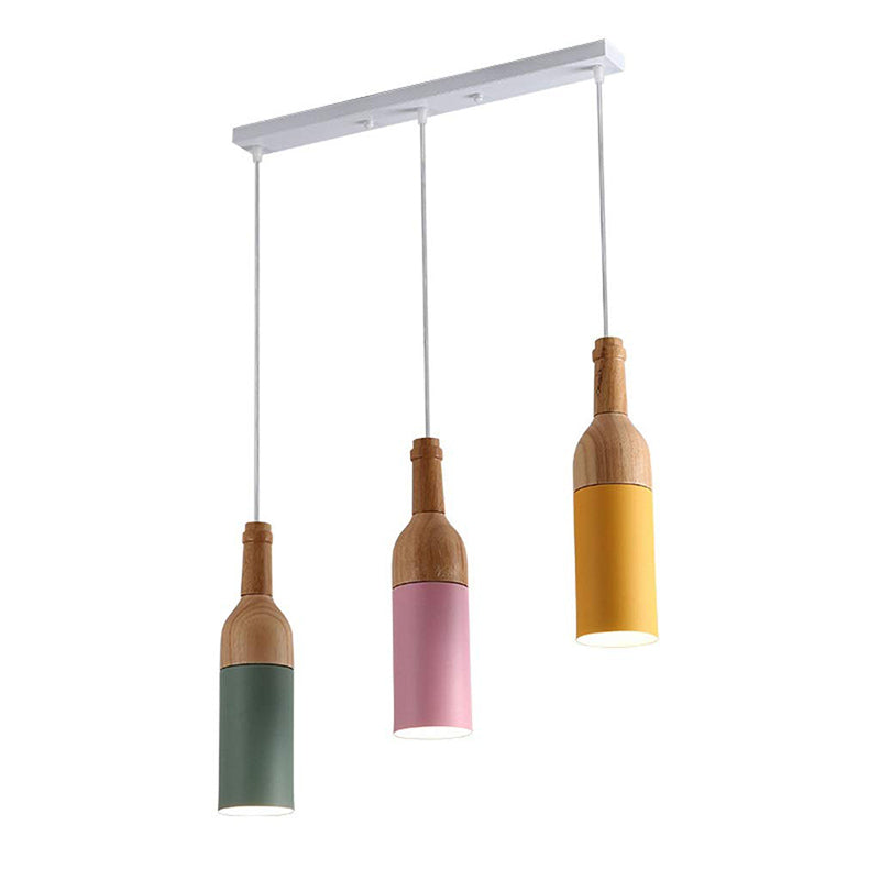 Nordic Wine Bottle Pendant Lights