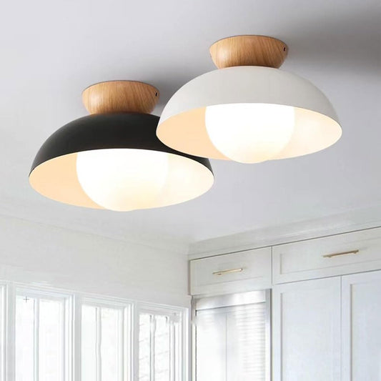 Nordic Balcony Room Energy-efficient Ceiling Lamp Fixture-[Modern pendant lighting for bedroom and living space]-Demolights UK