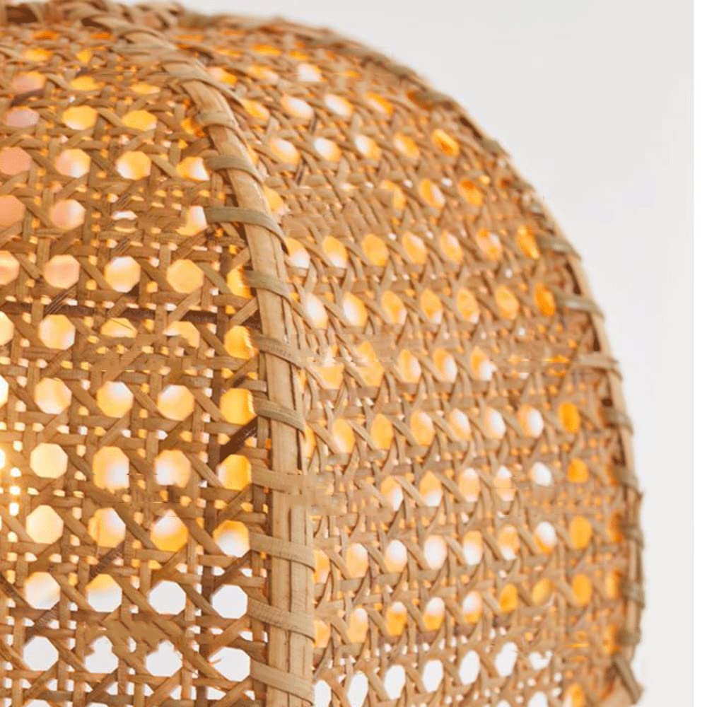 Vintage Handcraft Rattan Light Chandelier Lighting