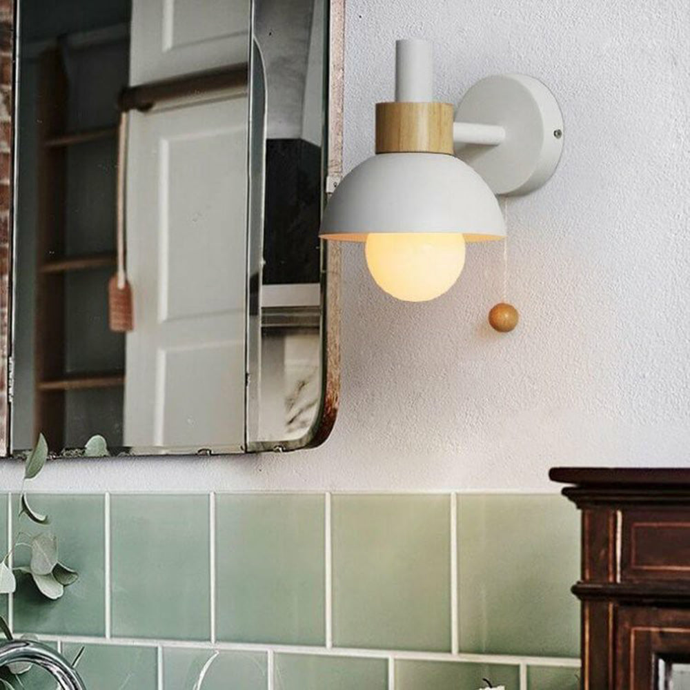 Design Green Wall Sconce Modern Bedroom Lighting