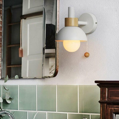 Design Green Wall Sconce Modern Bedroom Lighting