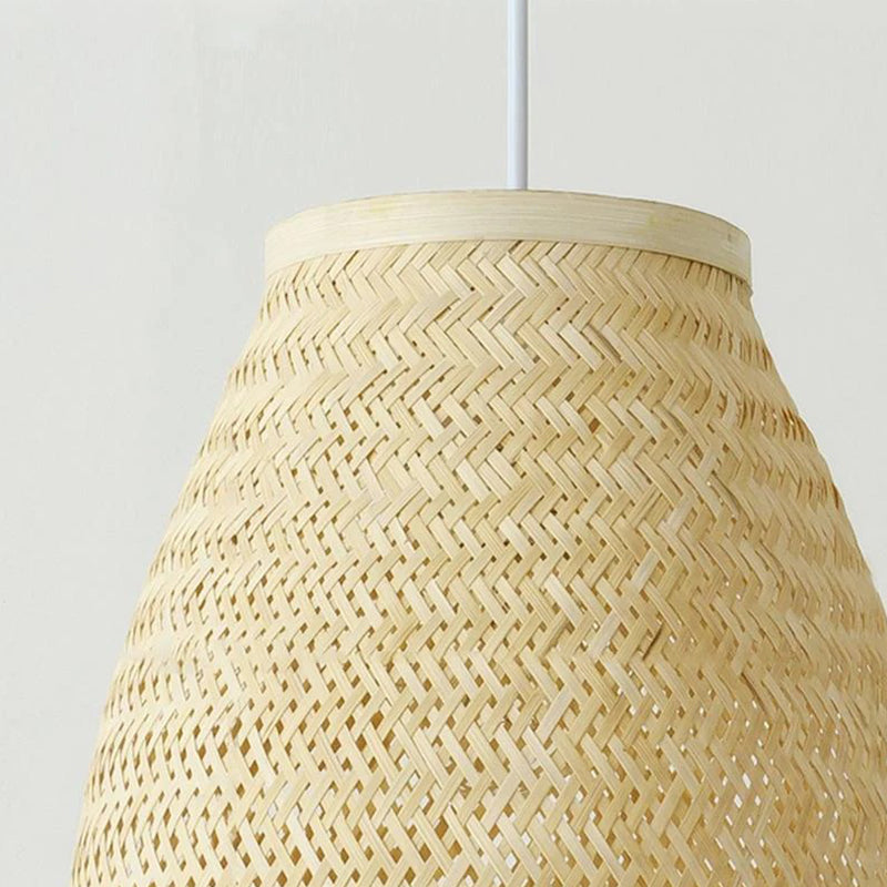 Bamboo pendant Shade Hanging Light Lamp