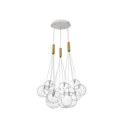 Nordic Glass Lamp Design Bubble Chandelier