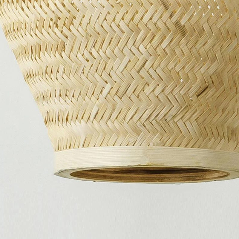Bamboo pendant Shade Hanging Light Lamp