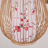 Load image into Gallery viewer, Bamboo Wicker Rattan Lantern Shade Wall Lamp Rustic Country Sconce