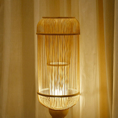 Original new Chinese style weave floor lamps