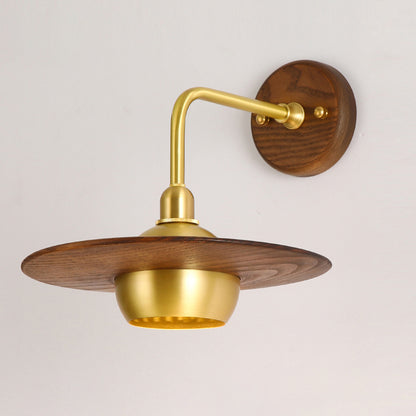 Wooden Wall Light-Wood Pendant Light-Vintage Wall Lamp-Boho Light Fixture
