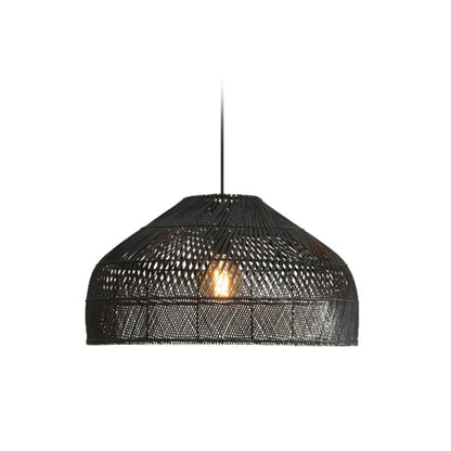 Natural Woven Lamp Shade Wicker Pendant Light