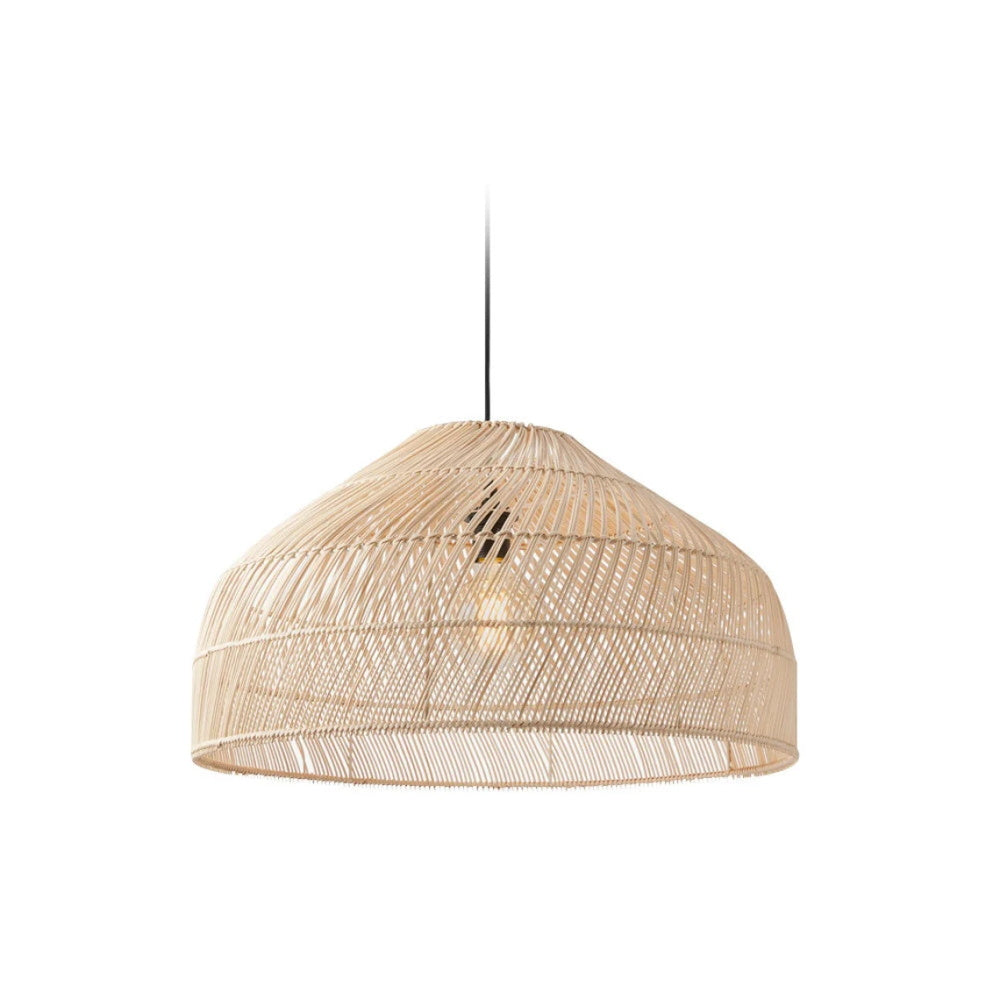 Natural Woven Lamp Shade Wicker Pendant Light