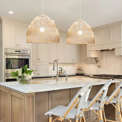 Handcraft Wicker Light Fixture Home Decor Chandelier Lighting