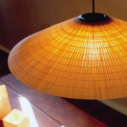 Japanese Style Pendant Light Bamboo Lantern Pendant Lamp
