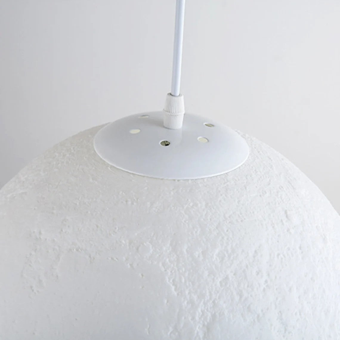 Creative 3D Printed Moon Pendant Lamp For Bedroom Home Decoration