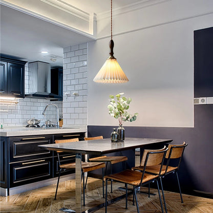 Nordic Retro Cone Dining Room Pendant Light