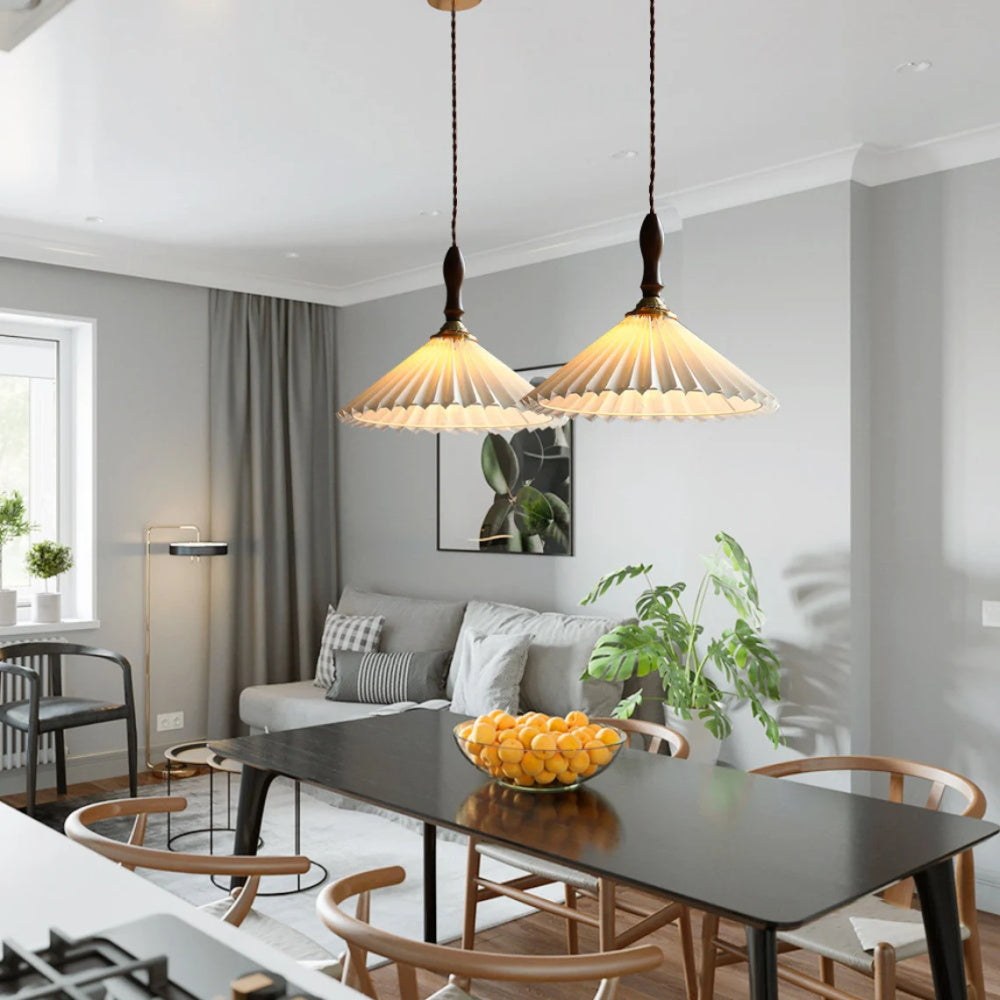 Nordic Retro Cone Dining Room Pendant Light