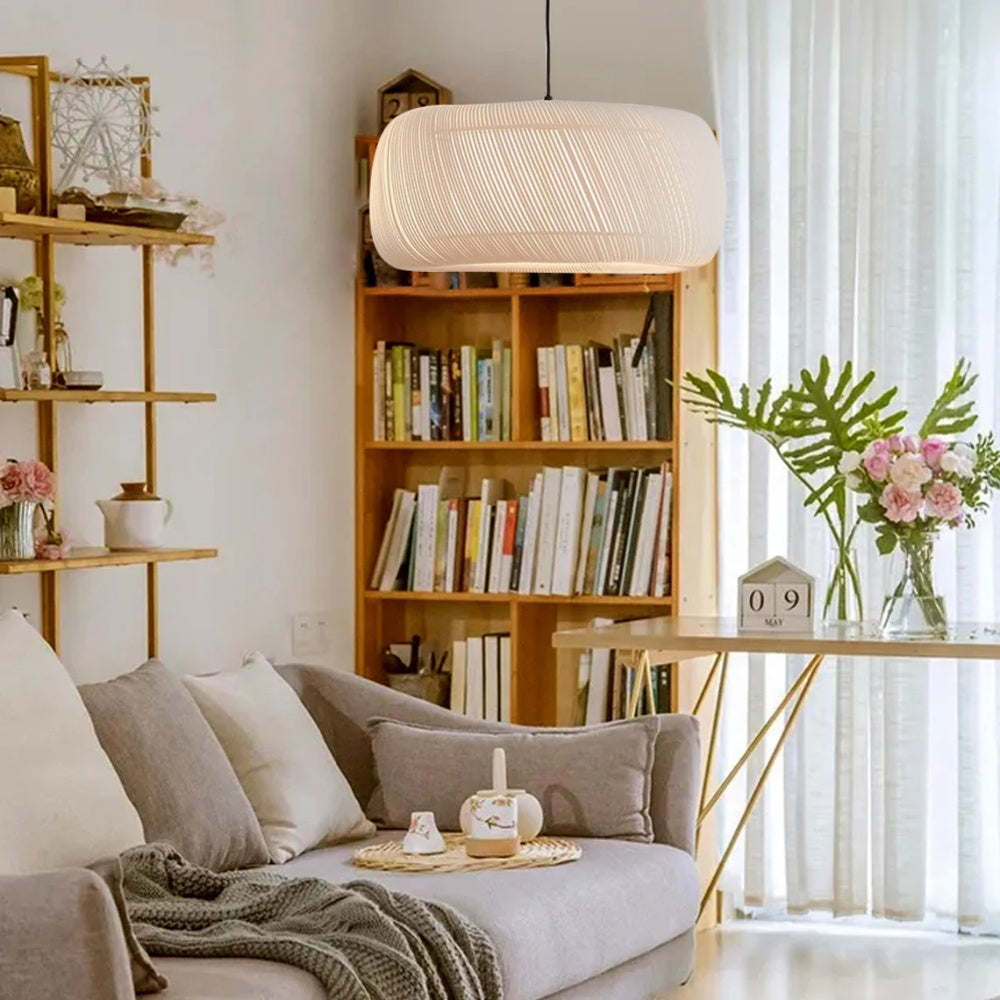 Japanese-style Designer Fabric Chandeliers Home Decor Lamp