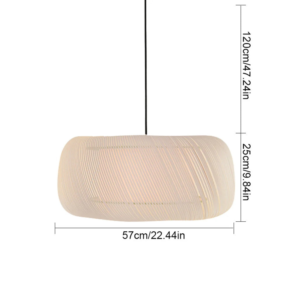 Japanese-style Designer Fabric Chandeliers Home Decor Lamp