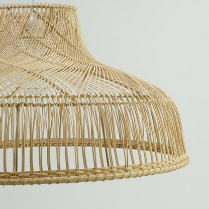 Rattan Woven Bowl Pendant Lights