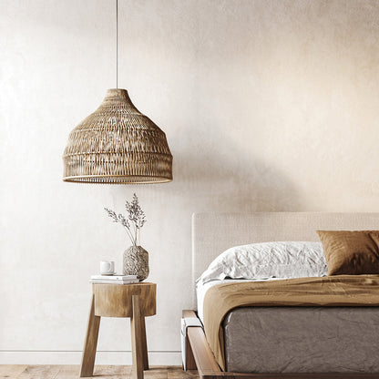Rattan Pendant Light Woven Lampshade