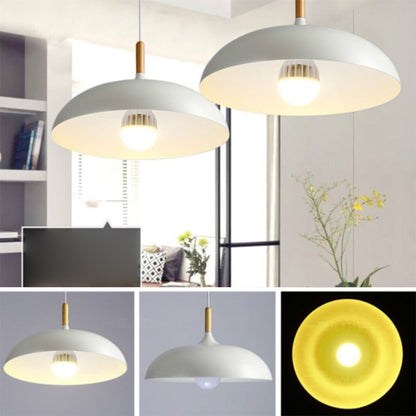 Dome Pendant Lighting Fixtures Modern Wood 1 Light