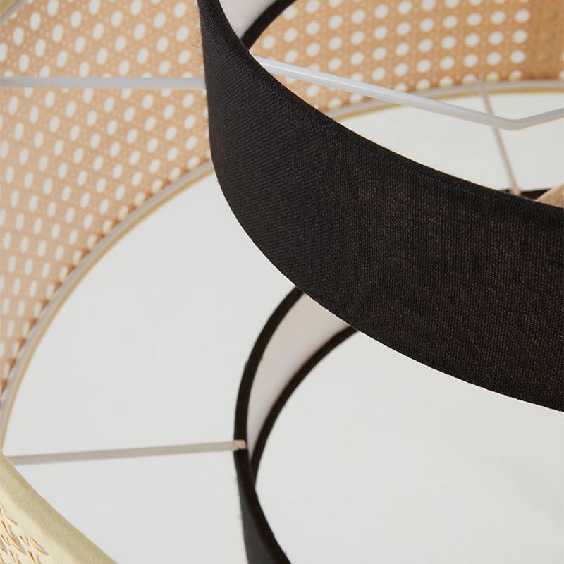 Modern Style Drum Shade Pendant Lighting