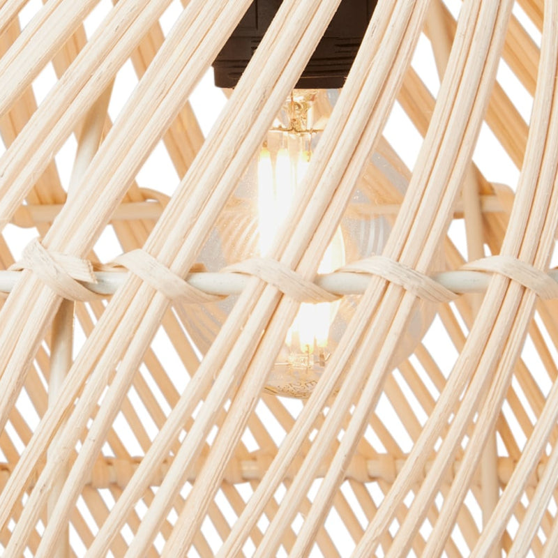 Modern Rattan Globe Pendant Light - Hand-Woven Boho Orb Chandelier