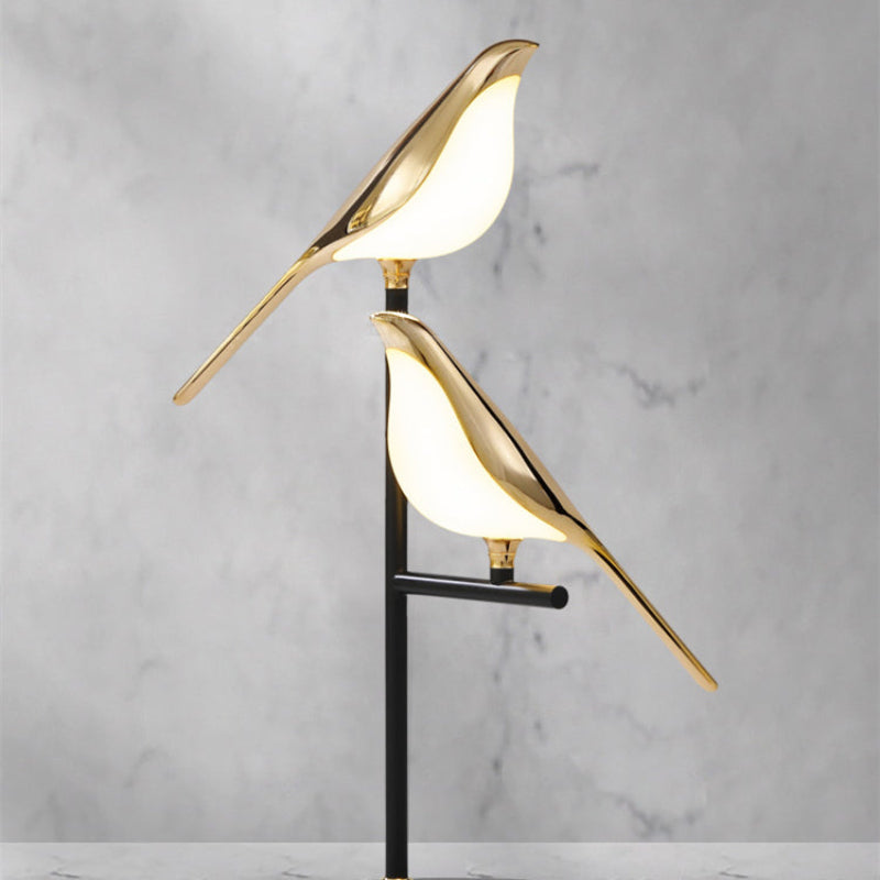 Electroplating Golden Bird Table Lamp