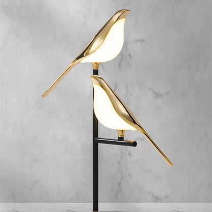 Electroplating Golden Bird Table Lamp