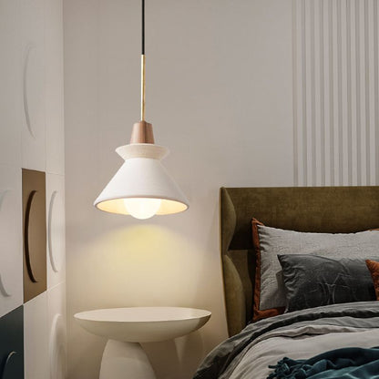 Nordic Simple Cement Single Head Pendant Lights