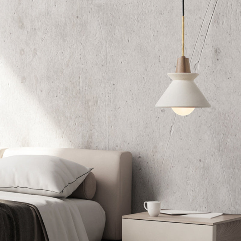 Nordic Simple Cement Single Head Pendant Lights