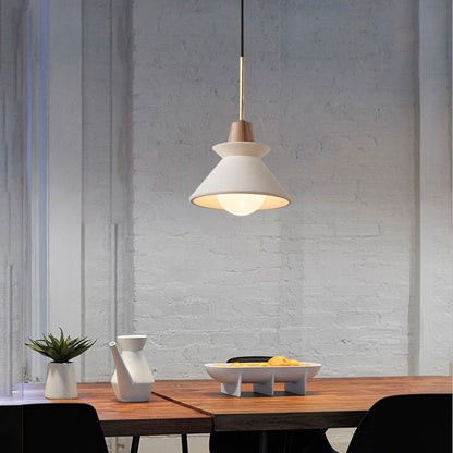 Nordic Simple Cement Single Head Pendant Lights