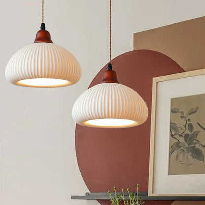Nordic Vintage Ceramic Pendant Lights