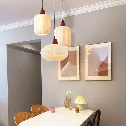 Nordic Vintage Ceramic Pendant Lights