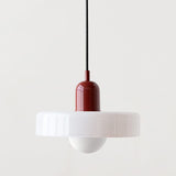 Load image into Gallery viewer, Modern Colorful Glass Shade Pendant Light