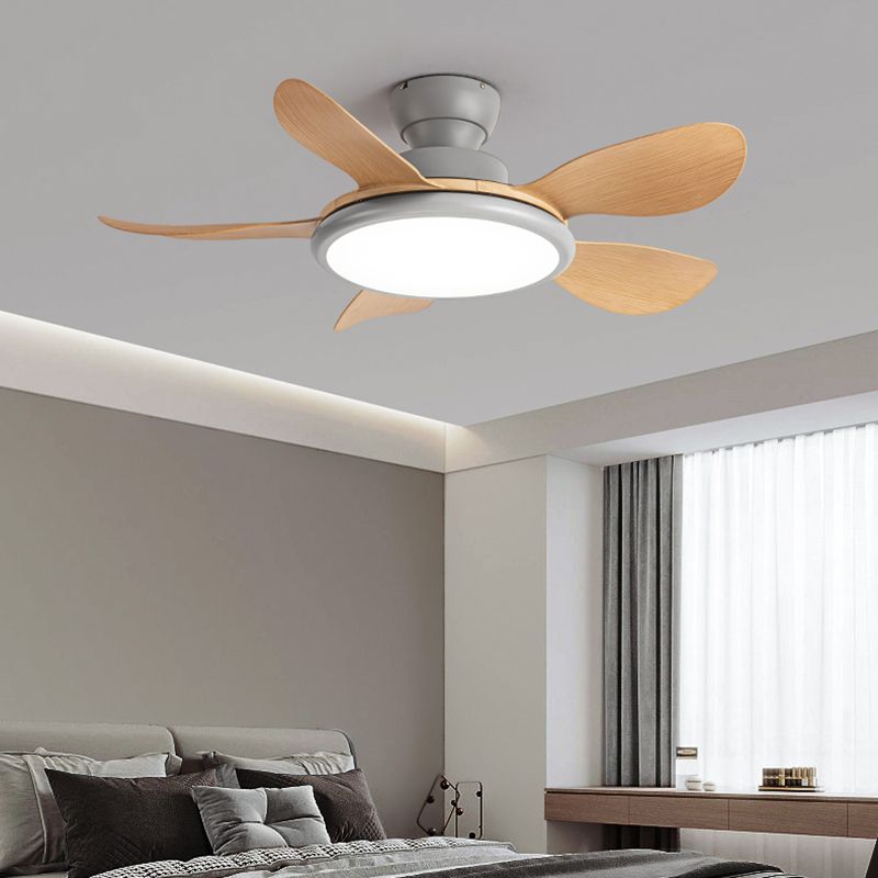 Fan Shape Metal Ceiling Fan 36''-[Modern pendant lighting for bedroom and living space]-Demolights UK