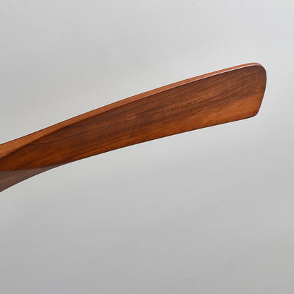 Contemporary Ceiling Fan Light Wooden LED Ceiling Flush Mount