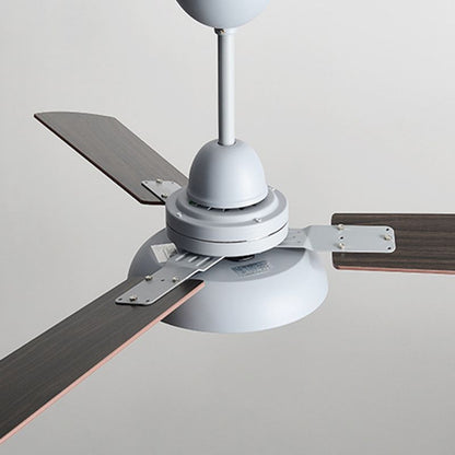 Modern 3-Blade LED Ceiling Fan with Remote - 106cm & 120cm Wood Fan Light