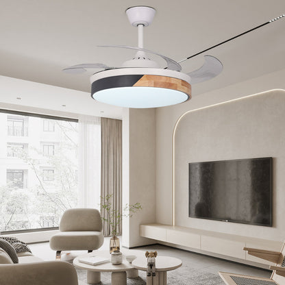 Nordic 42" LED Dimmable Ceiling Fans Light